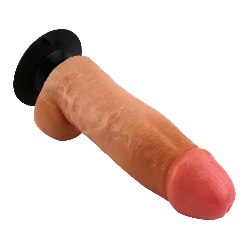 7" Vibrating Dildo - Light