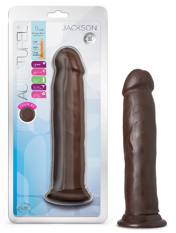 Au Naturel - Jackson - 9 Inch Dong - Chocolate