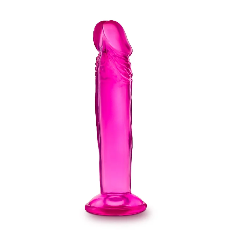 B Yours - Sweet n' Small 6 Inch Dildo With Suction Cup - Pink