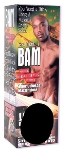 Bam's 13-Inch Realistic Dong with Suction Cup for Hands-Free Fun