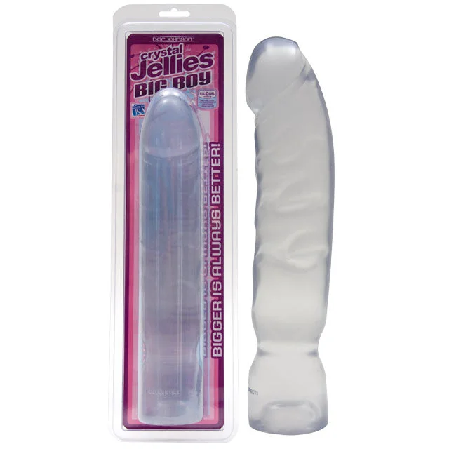 Crystal Jellies Big Boy 12 Inch - Clear