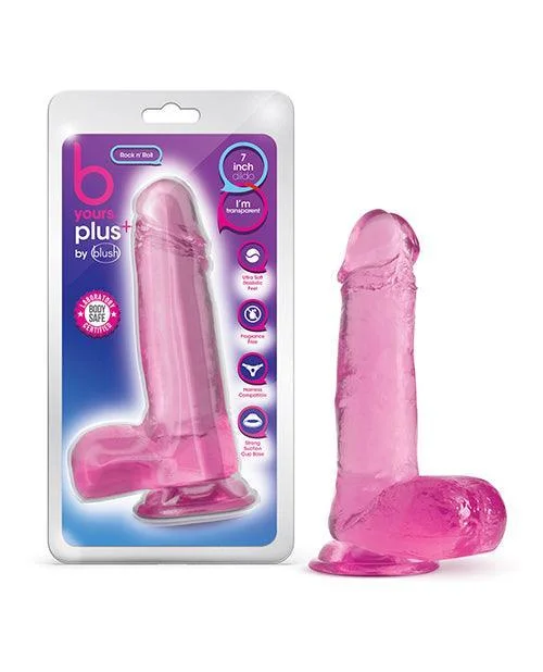 Blush B Yours Plus 7.25" Rock N Roll Dildo