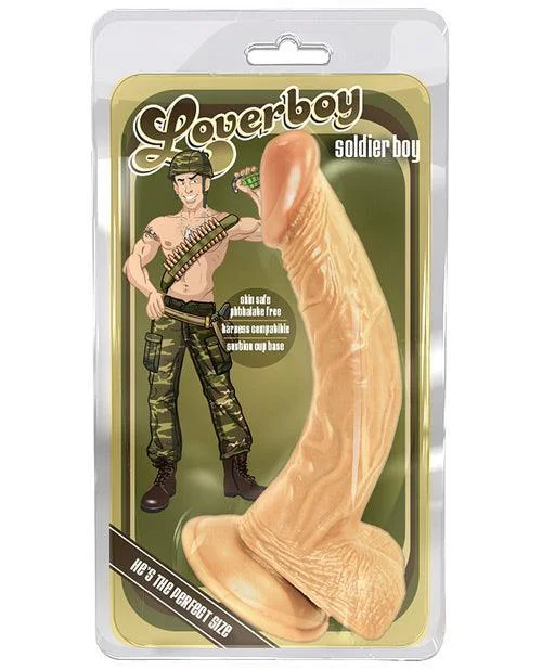 Blush Loverboy The Soldier Boy W-suction Cup - Flesh