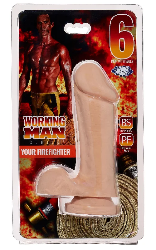 Cloud 9 Working Man 6 Inch With Balls - Your  Firefighter - Light