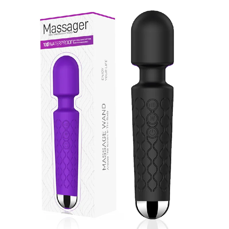 Cordless wand massager