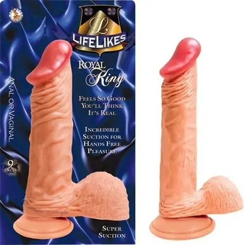 Lifelike Flesh Royal King 9"