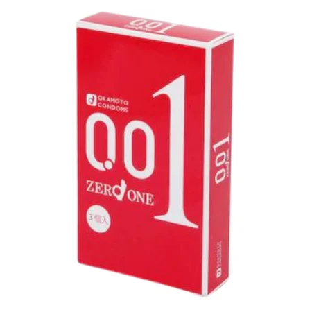 Okamoto 0.01 3's Pack PU Condom