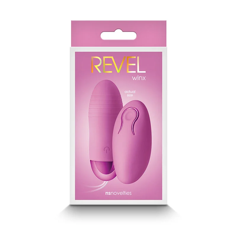 Revel Winx Insertable Bullet with Remote Pink