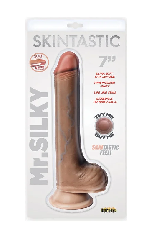 Mr. Silky 7" Realistic Dildo with Suction Cup Base