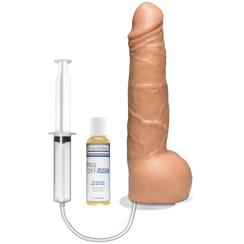 TitanMen - PissOff - Squirting Cock - With Removable Vac-U-Lock Suction Cup