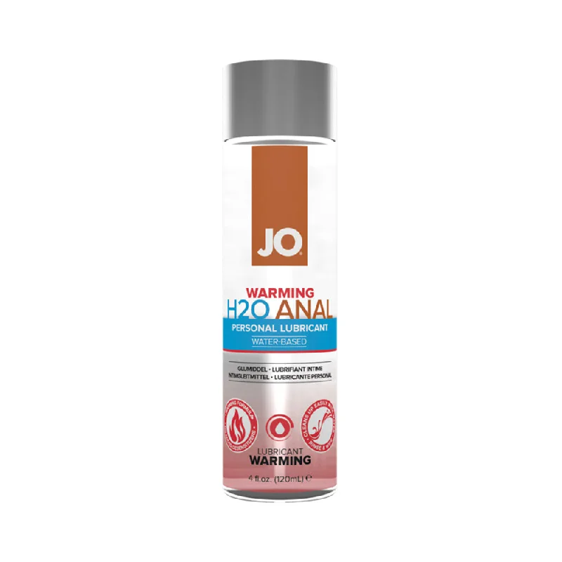 Jo Anal H2o Warming Lubricant 4 oz