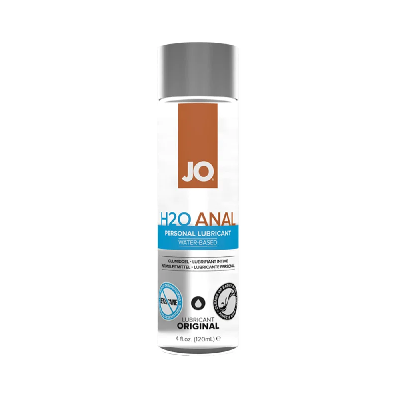 Jo H2O Anal Water Based Lubricant 4 Ounces