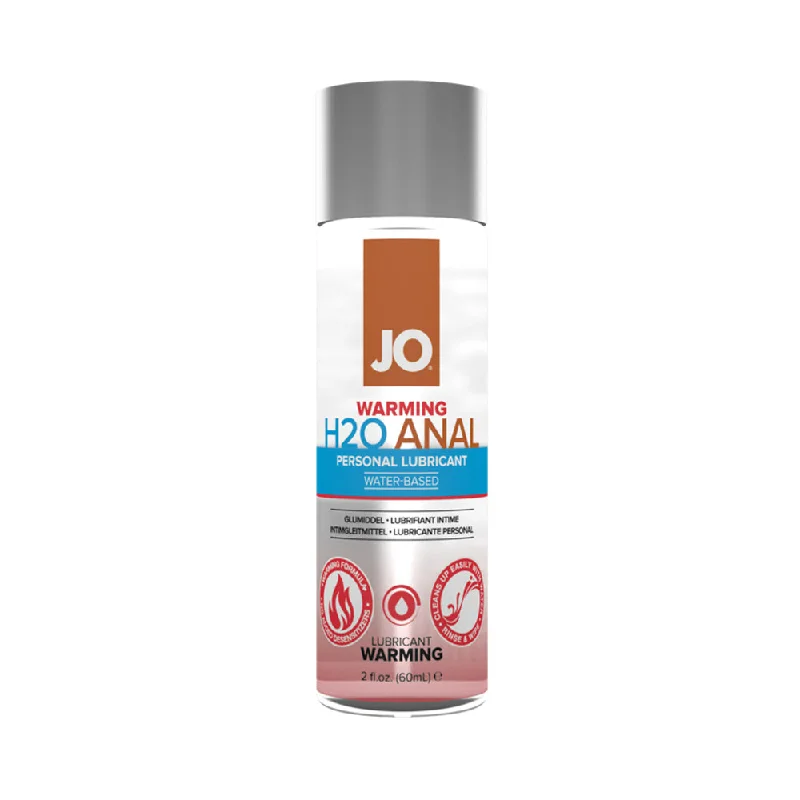 Jo H2O Warming Anal Water Based Lubricant 2 oz