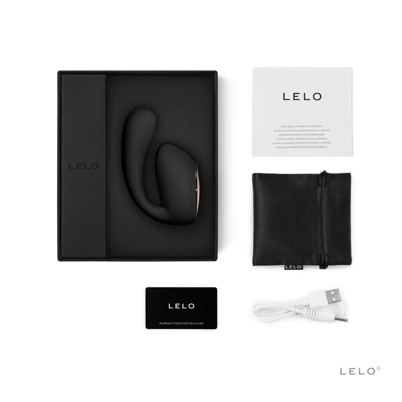 LELO IDA Wave Rechargeable Dual Stimulator Black