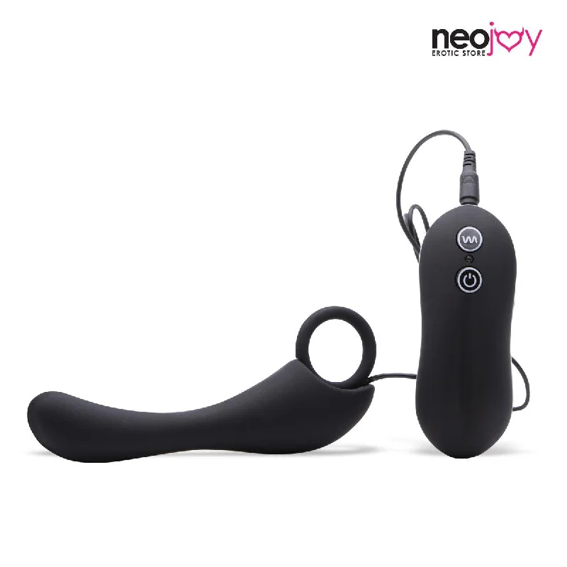 Neojoy Anal Play Toy Prostate & G-Spot 10 Vibration Silicone Black 13.5cm - 5.3 inch