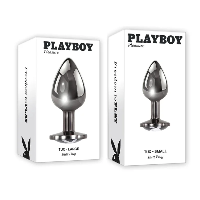 Playboy Tux Metal Anal Plug (2 Sizes Available)