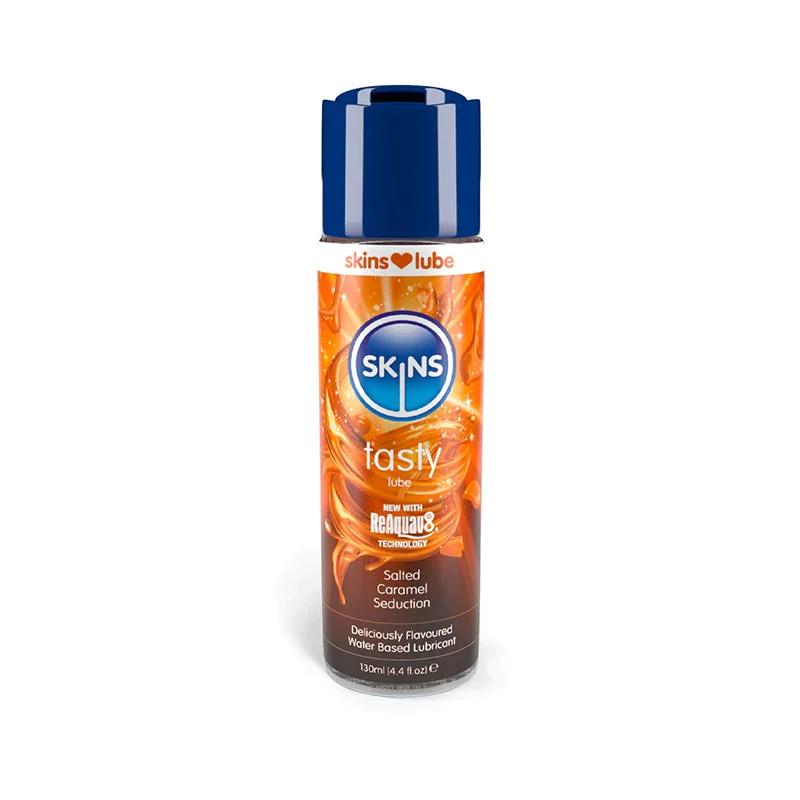 Skins Salted Caramel Water-Based Lube 4.4 oz.