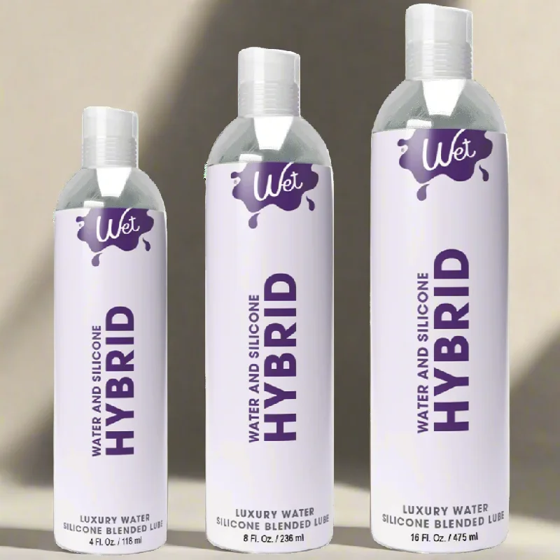 Wet Water/Silicone Hybrid Personal Lubricant