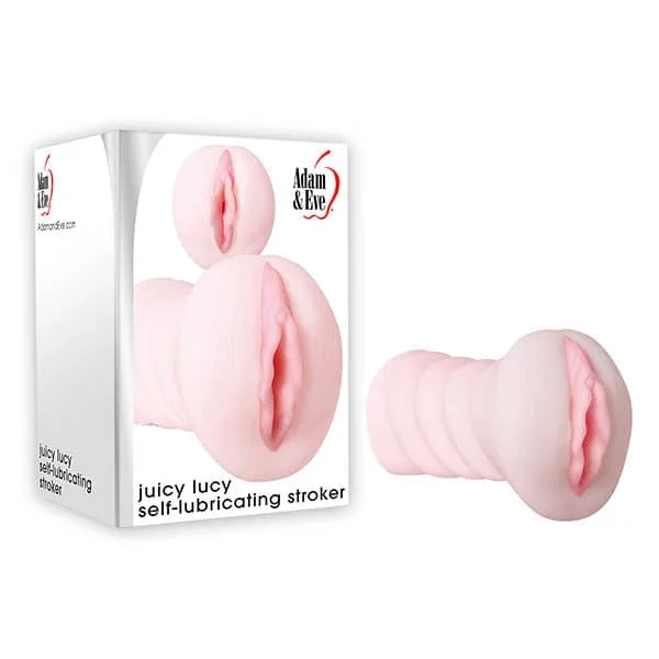 Adam & Eve Juicy Lucy - Flesh Self Lubricating Vagina Stroker Masturbator