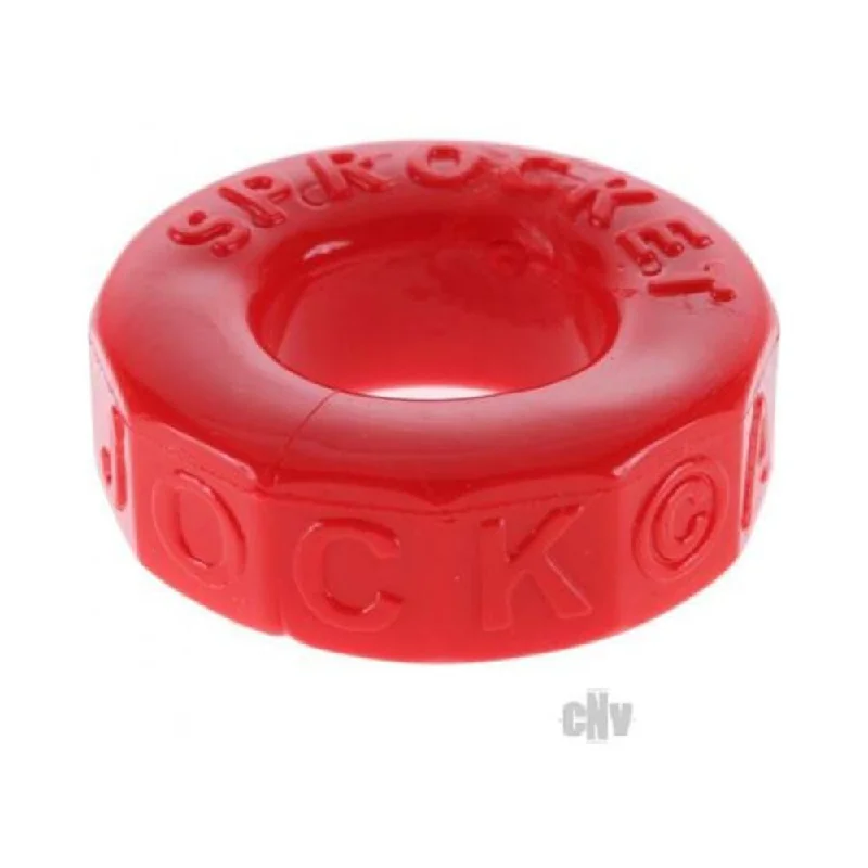 Atomic Jock Sprocket Cock Ring  Red