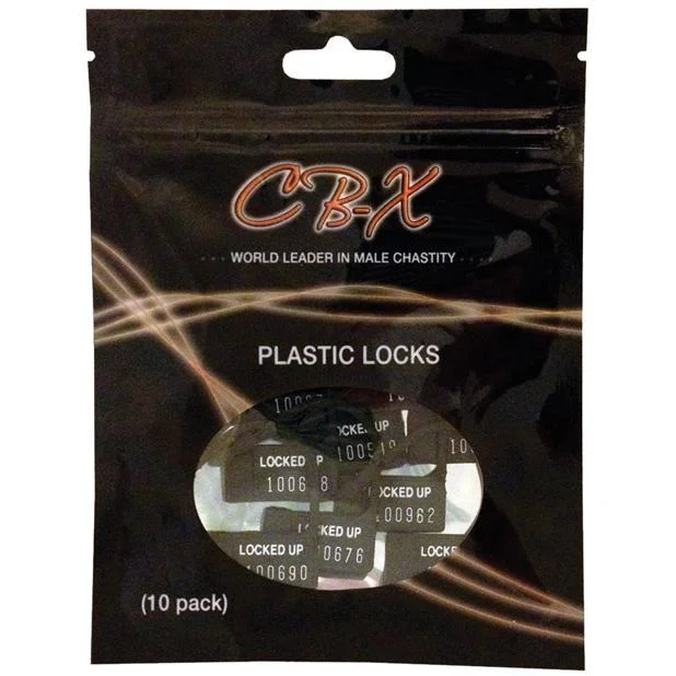 CBX - Plastic Cock Cage Locks (10 Pack)