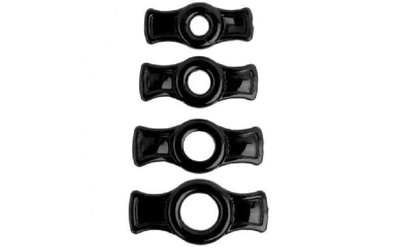 Cock Ring Set Black