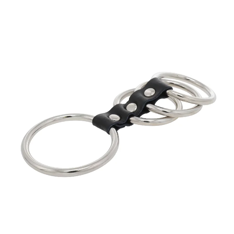 EROGENOUS ZONE 4 METAL RING GATES OF PLEASURE C-RING