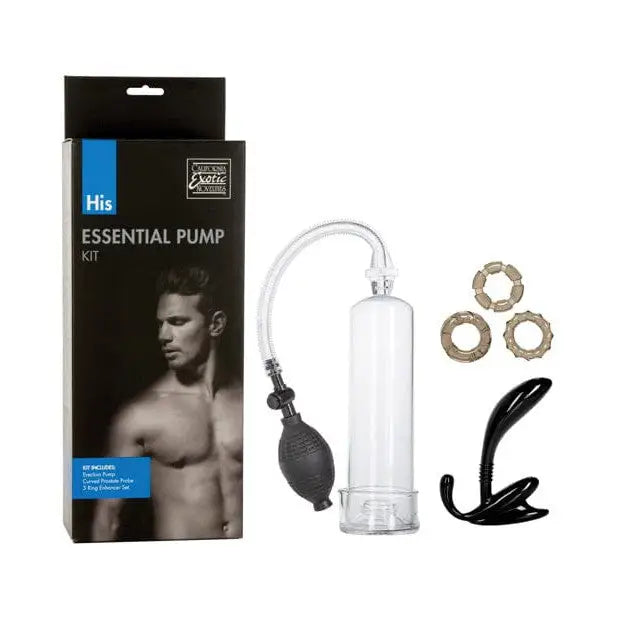 His Essential Pump Kit - Clear