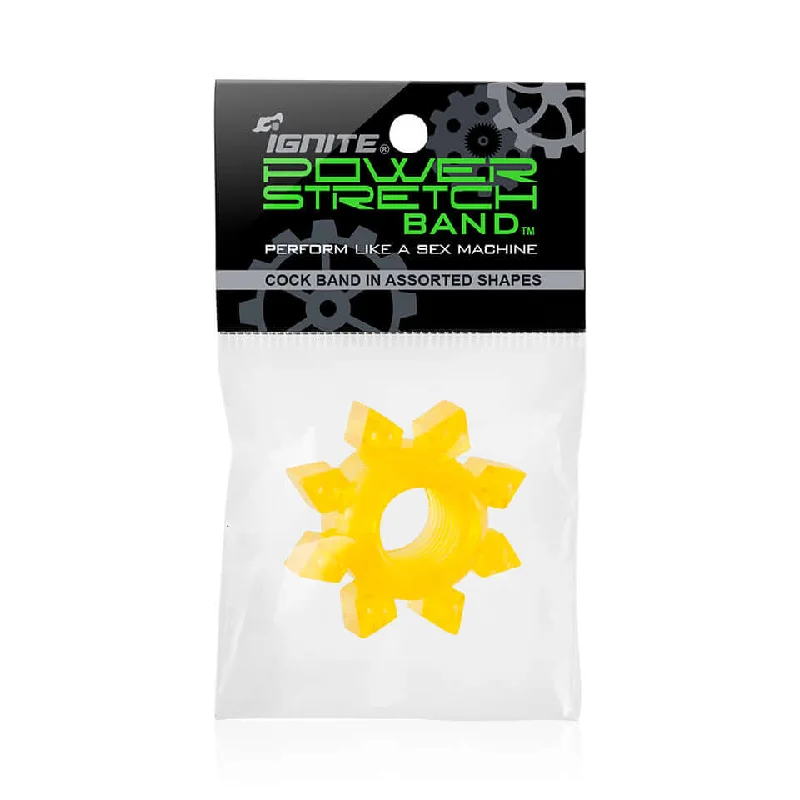 Ignite Series Power Stretch Band Yellow - Gear Up for Peak Performance