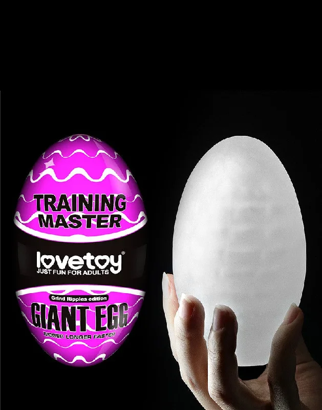 Lovetoy - Giant Egg - Masturbator Ei - Paars