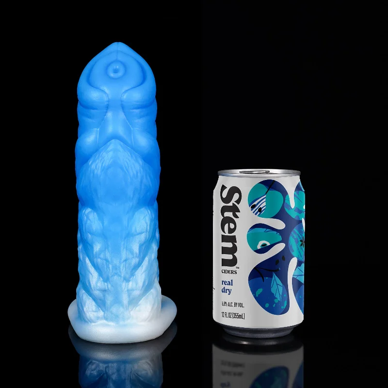 Luminous Huge Cock Sleeve Enlarger - Monsterdildo Penis Ring Preimium Silicone Sex Toy for Men