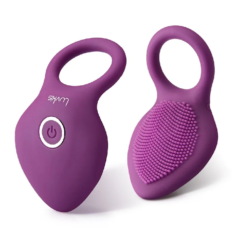 Luvkis Men Single Cock Rings Vibrator Generation 2, Purple