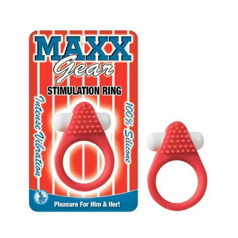 Maxx Gear Stimulation Ring Red