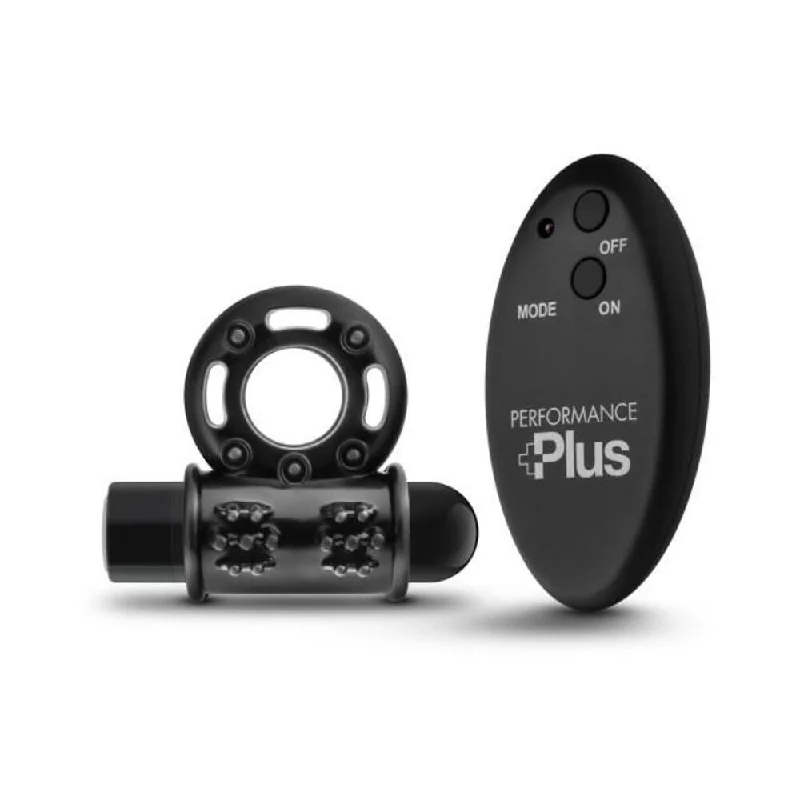 Performance Plus Thunder Vibrating Cock Ring Black