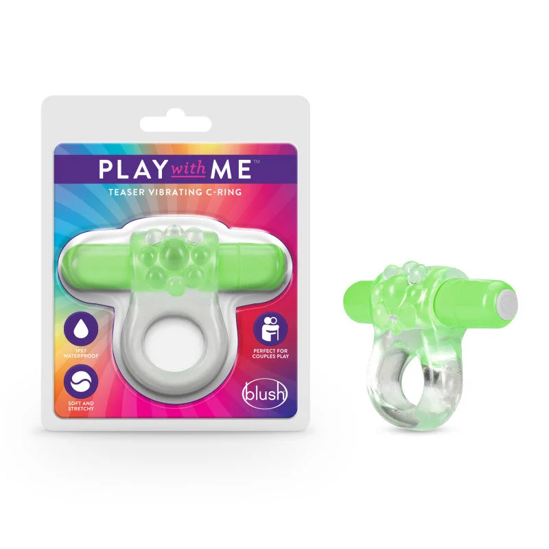 Play With Me Teaser Vibrating C-Ring - G-(bl-74122)