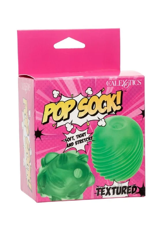 Pop Sock Textered Stroker Green