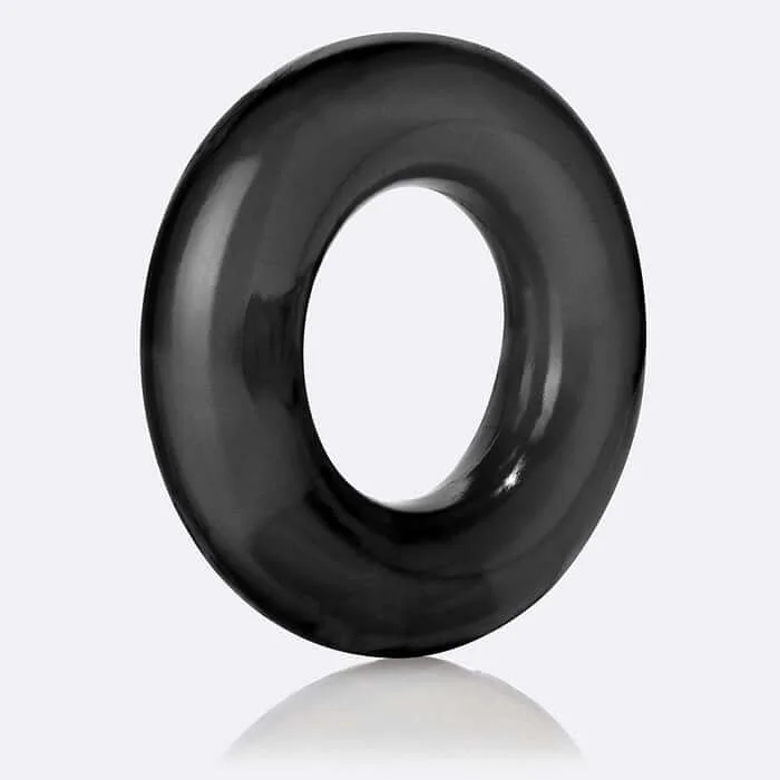 Screaming O RingO's Black Super Stretchy Erection Ring - Elevate Your Performance and Pleasure!