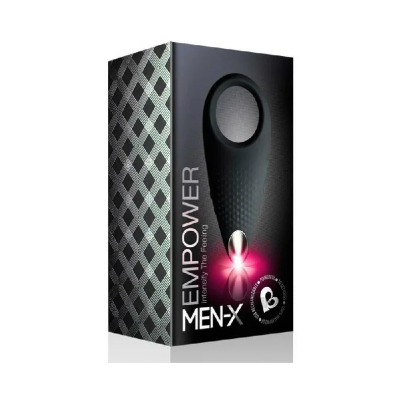 Rocks Off Men-x Empower Couples Stimulator - Black