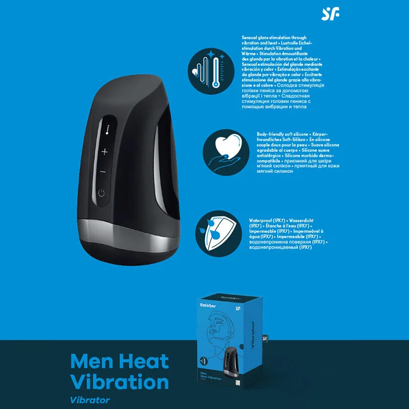 Satisfyer Men Heat Vibration Masturbator