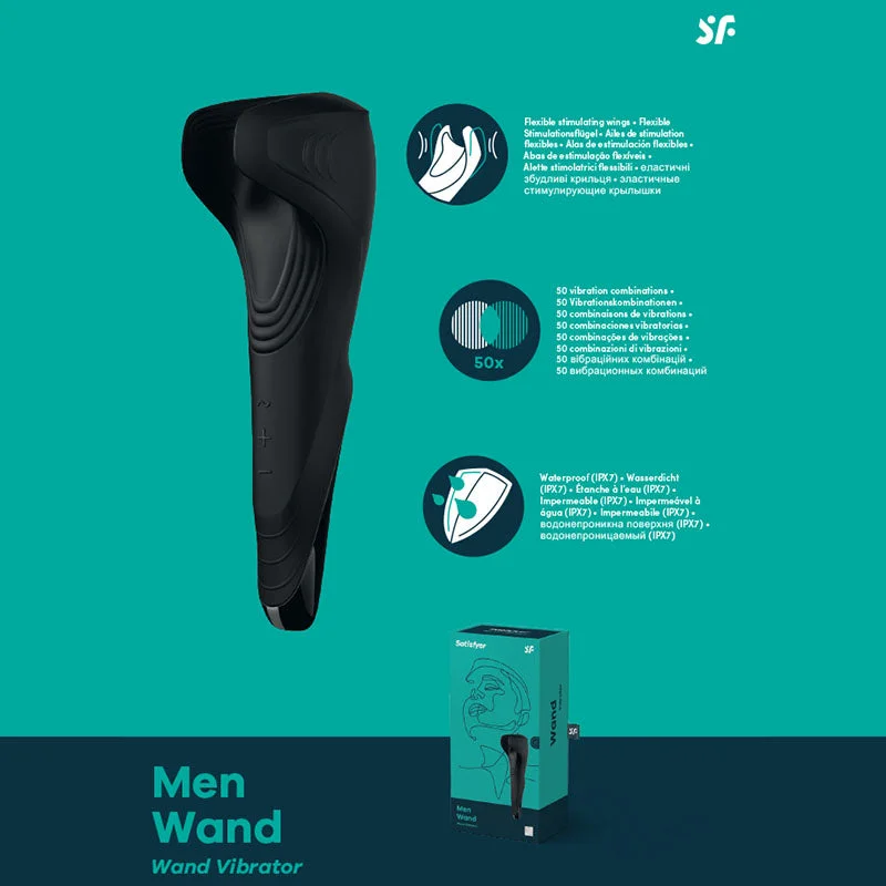 Satisfyer Men Wand Vibrator Masturbator