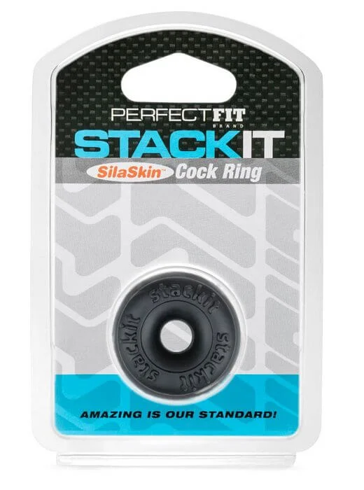 Experience Ultimate Pleasure with the Perfect Fit Stackit Sila Skin Cock Ring