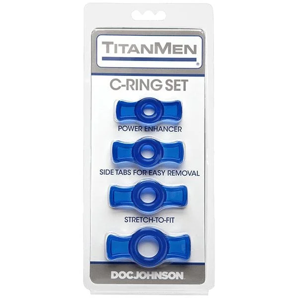 Doc Johnson - Titanmen Tools Cock Ring Set