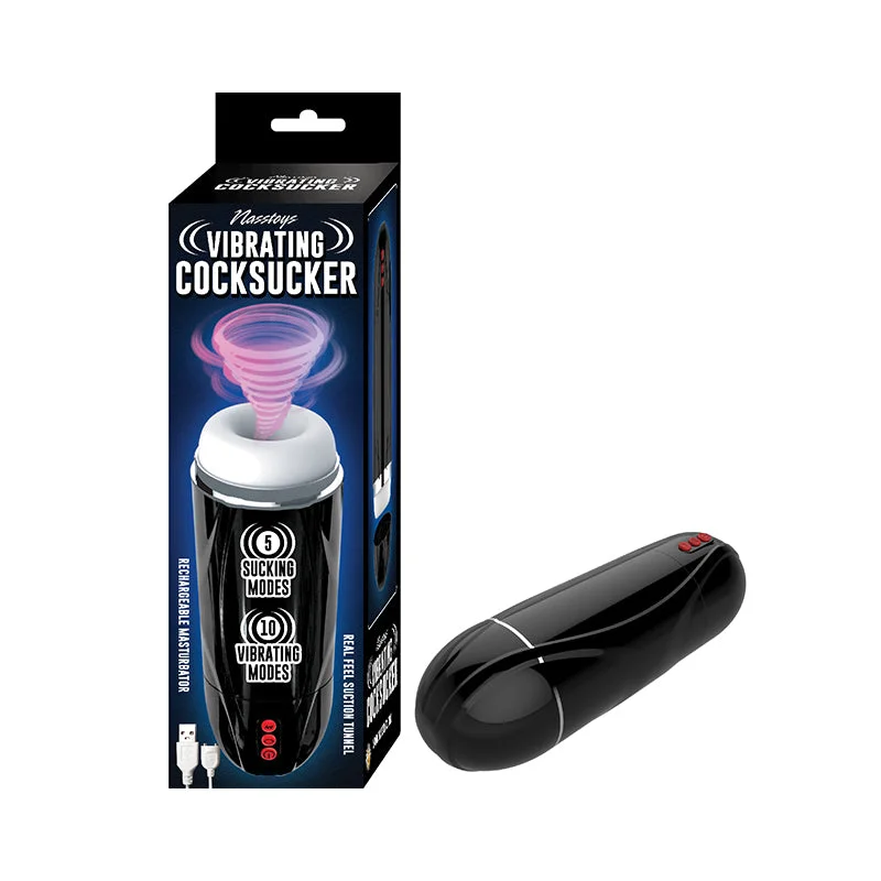 Vibrating Cocksucker Black